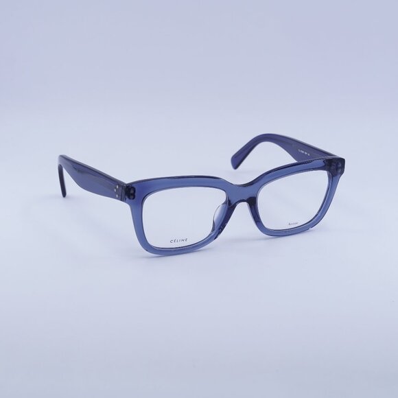 🕶️ New Celine CL41390/F 0BMP 00 Eyeglasses - Blue Frame 52mm